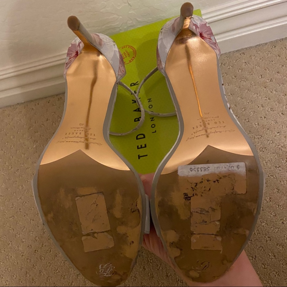 Ted baker floral sandals - Picture 5 of 6